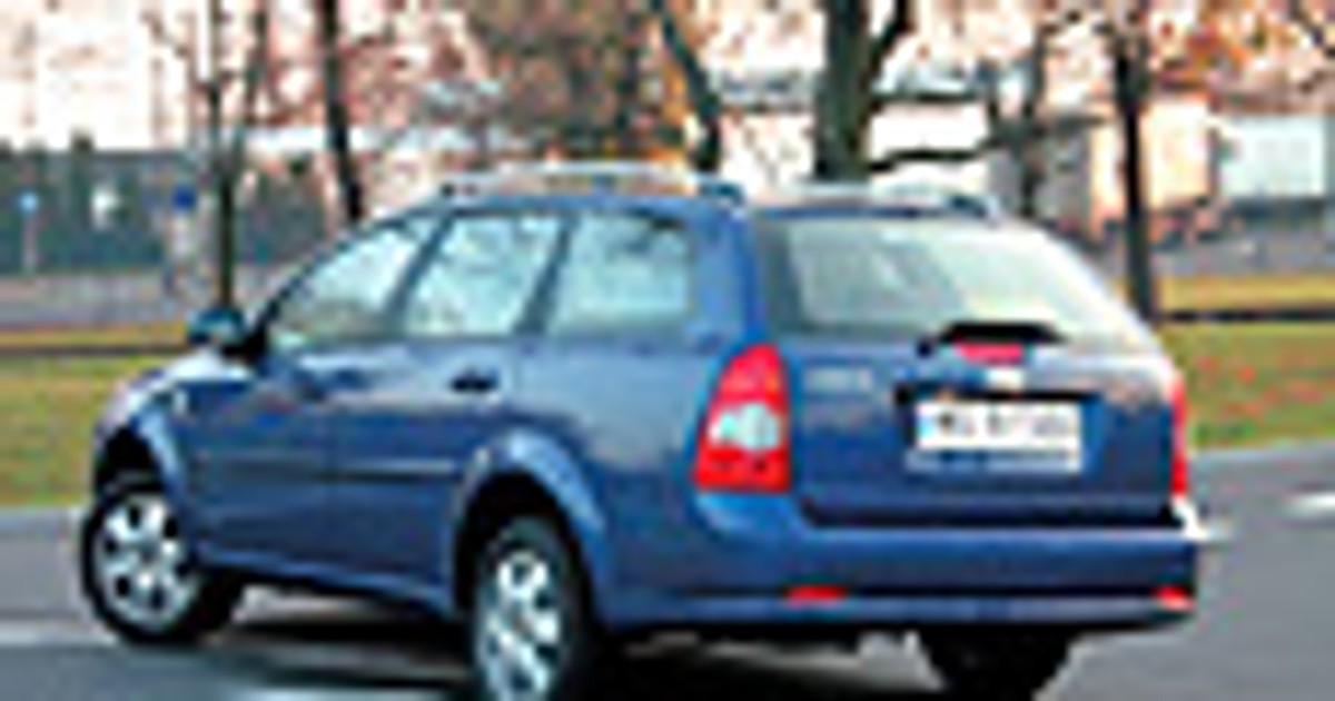 Chevrolet Lacetti kombi 1.8 Platinum - Praktyczna wersja