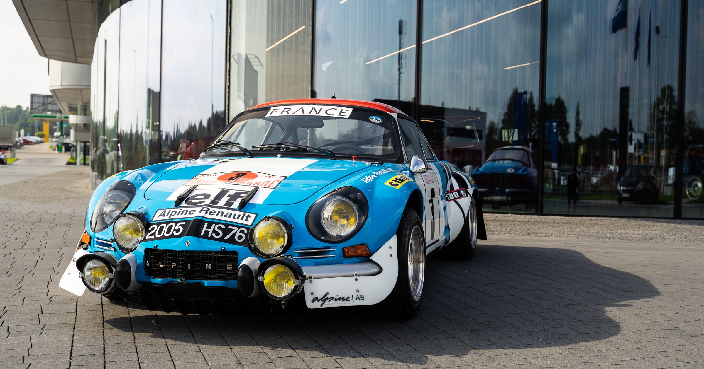 Renault-Alpine A110 Tryumfator Rajdu Maroka 1974
