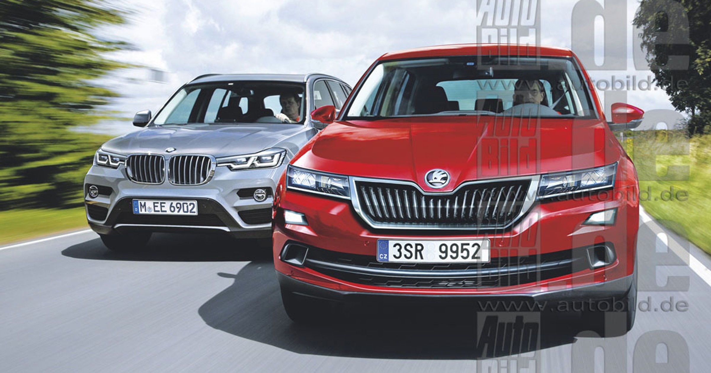 BMW X3 kontra Skoda Kodiak