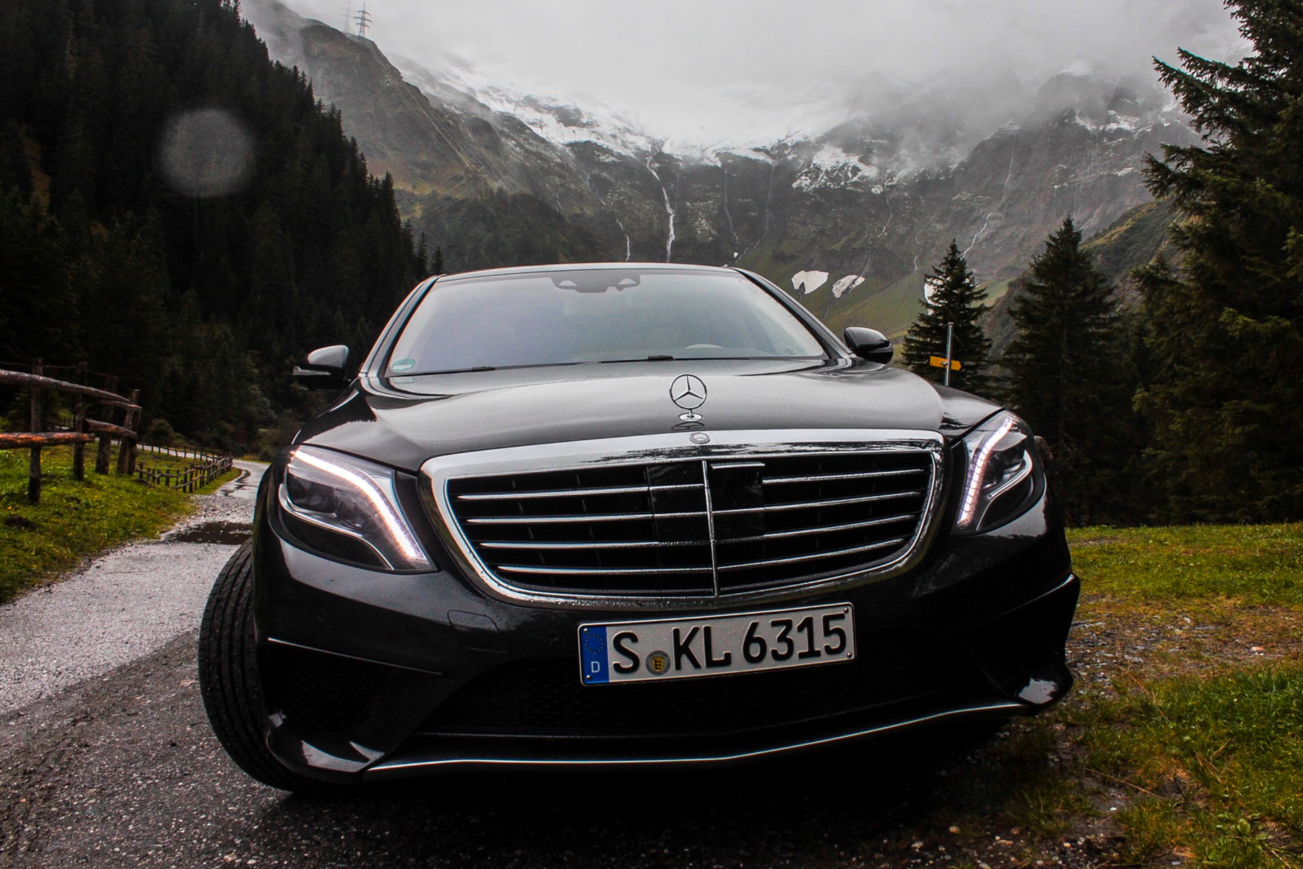 Mercedes S 63 AMG (pierwsza jazda)