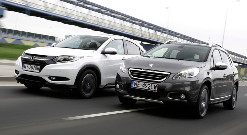 Honda HR-V kontra Peugeot 2008 - praktyczne i stylowe miejskie crossovery