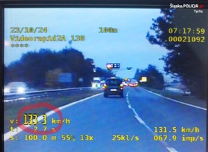 Kierowca citroena jechał prawie trzykrotnie szybciej, niż wolno. Dostał słony mandat