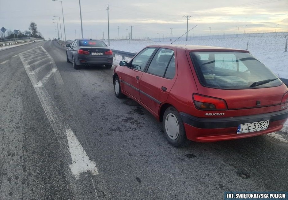 88-latek jechał na S7 pod prąd