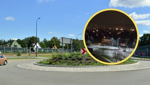 Z impetem wjechał na rondo. To nie mogło się udać [WIDEO]