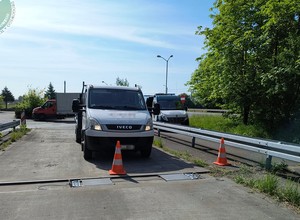 Inspektorzy ITD zważyli go "w locie". To nie był przypadek