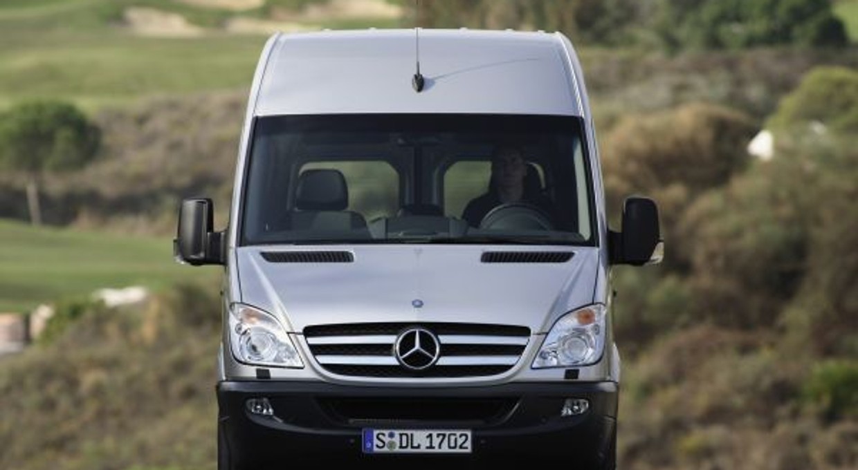 Mercedes Sprinter z fabrycznym LPG