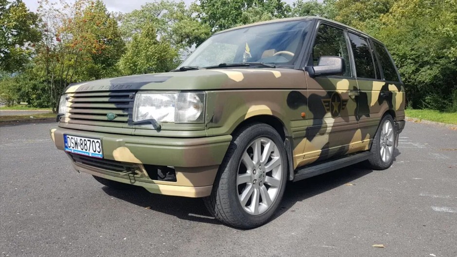 Range Rover Tedego wystawiony na sprzedaż. Zobacz jak tanio!