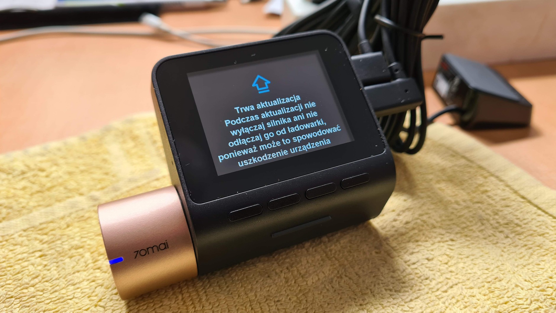 Aktualizacja kamery poprzez WIFI