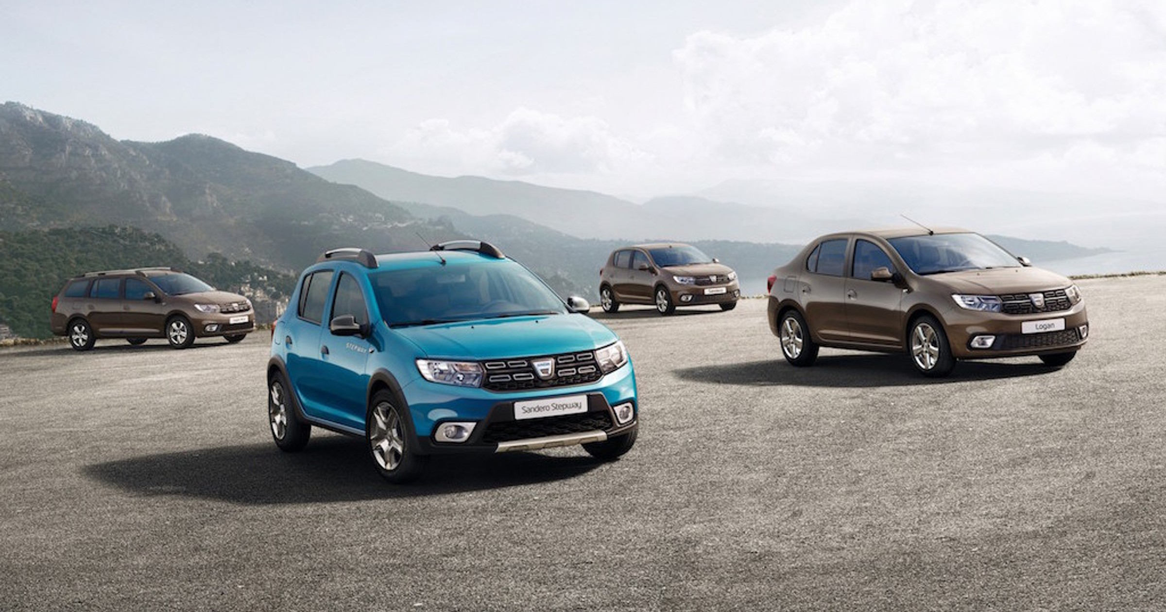 Dacie Sandero, Sandero Stepway, Logan i Logan MCV po liftingu