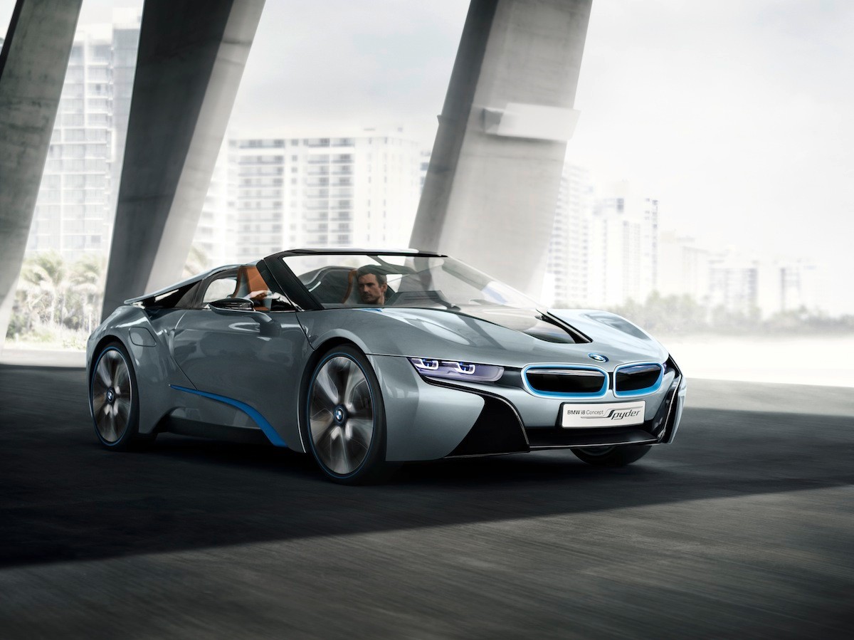 BMW i8 Concept w wersji Spyder