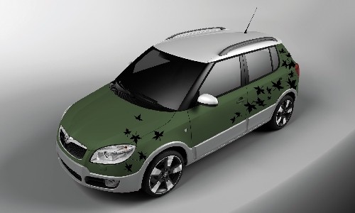 Skoda Fabia na wesoło dla młodego kierowcy