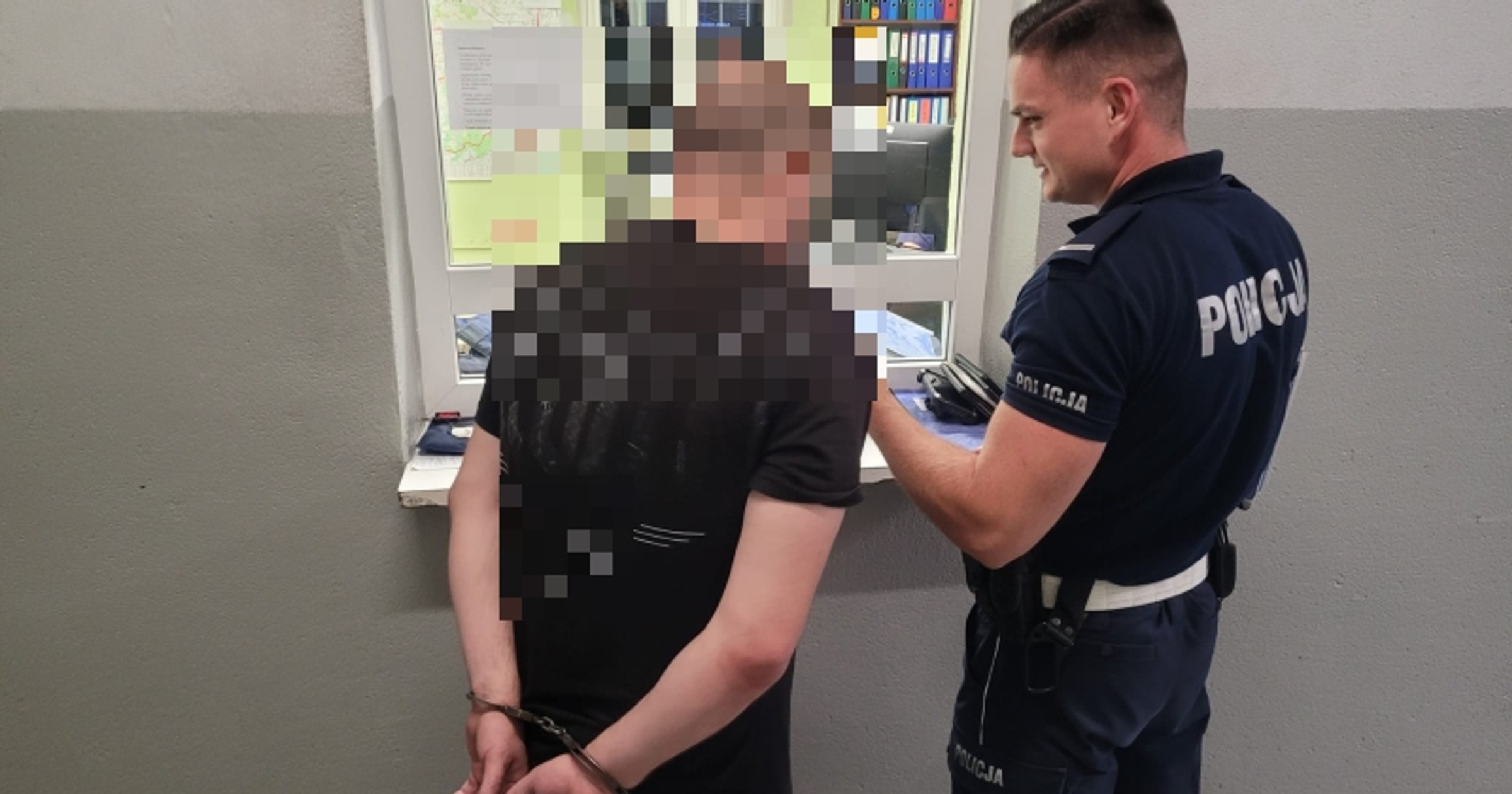 Kierowca ciężarówki jechał "wężykiem". Świadkowie uprzedzili policjantów [WIDEO]