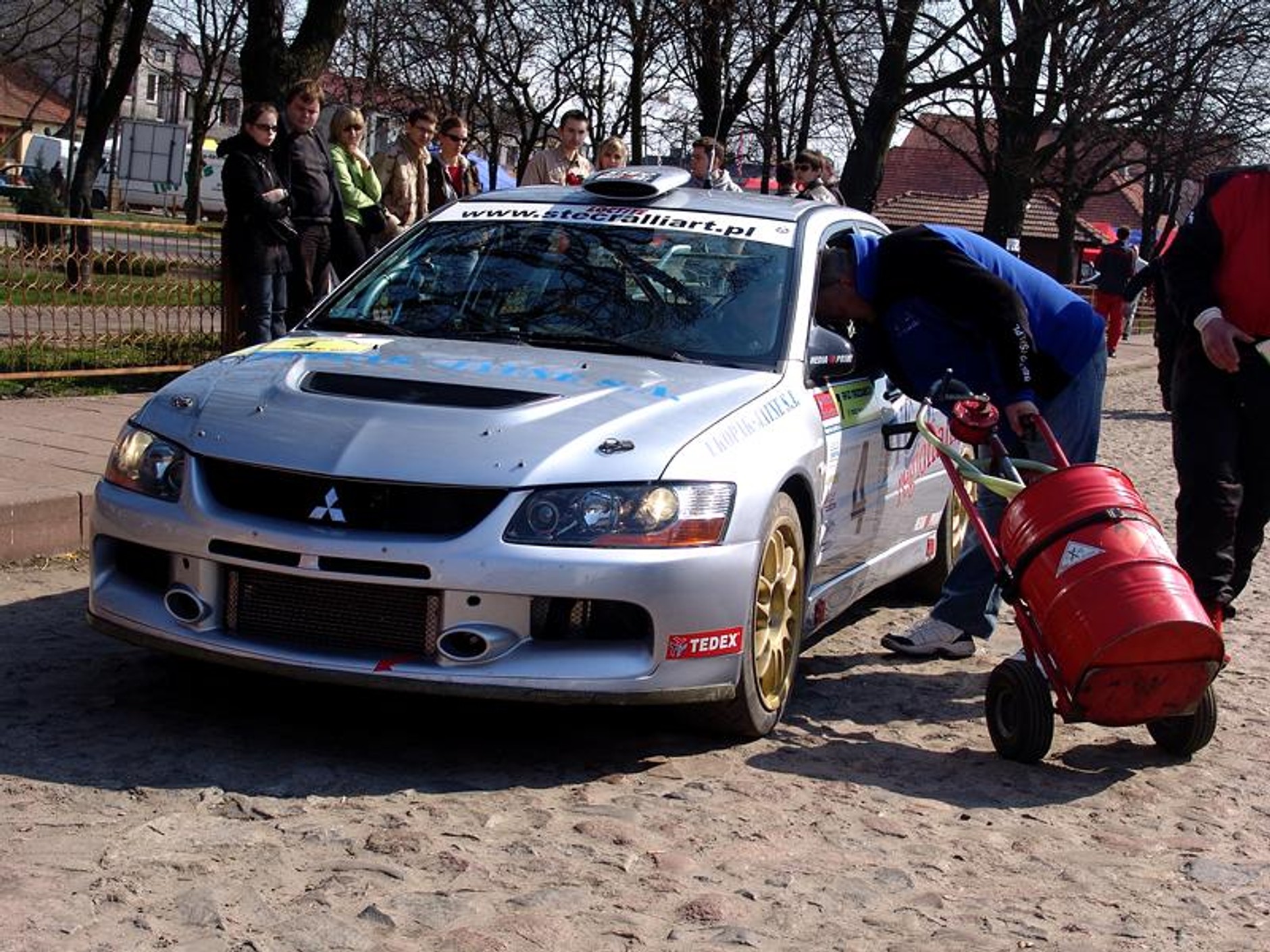 Rajd Mazowiecki 2007: Maciejewski królem wiosny (fotogaleria)