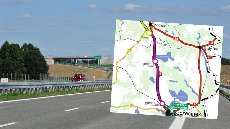 GDDKiA wybrała wykonawcę fragmentu drogi ekspresowej S11 Bobolice — Szczecinek