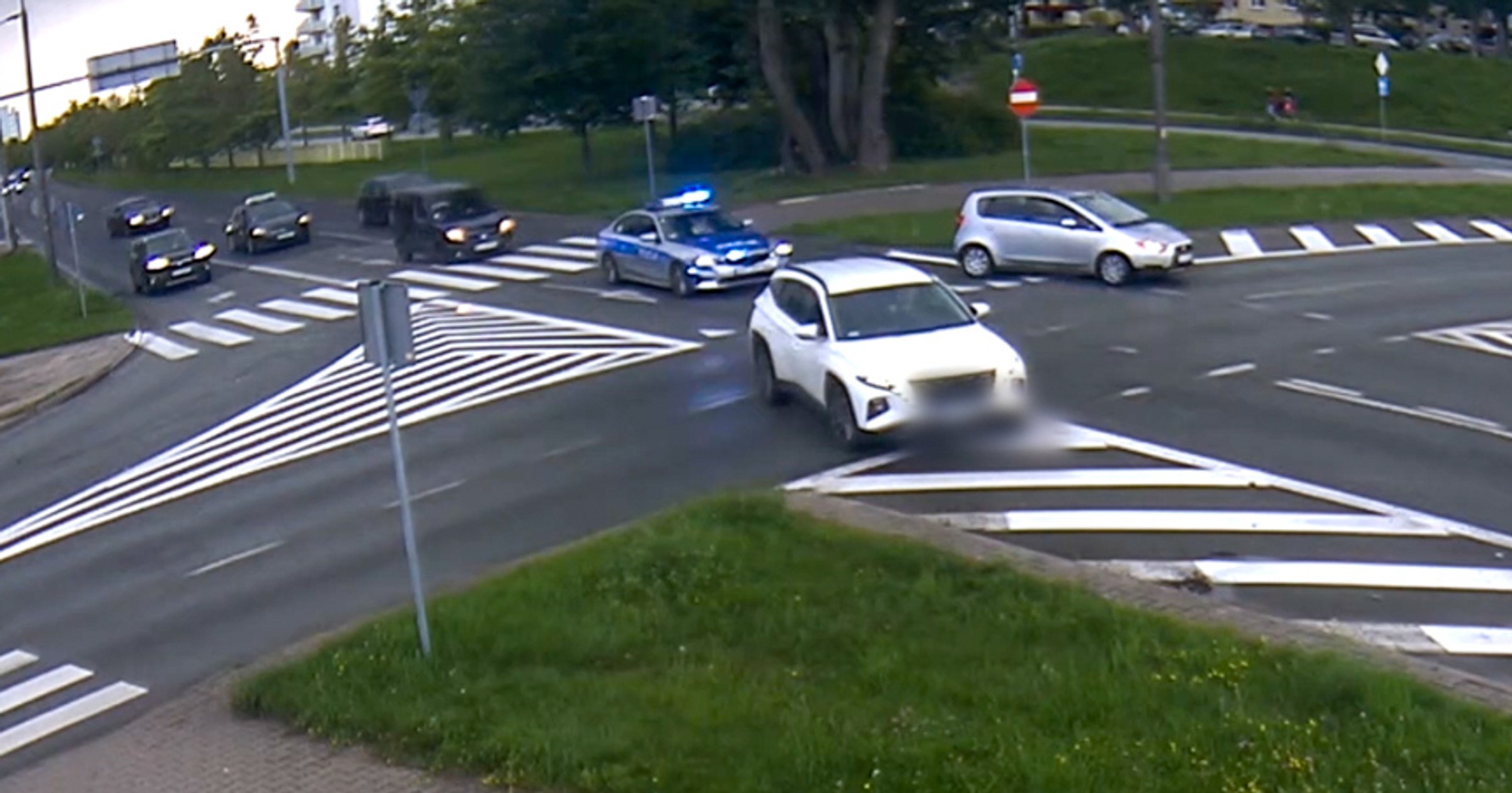Gorzowscy policjanci eskortowali do szpitala 1,5-rocznego chłopca i jego ojca. Dziecko użądlił szerszeń