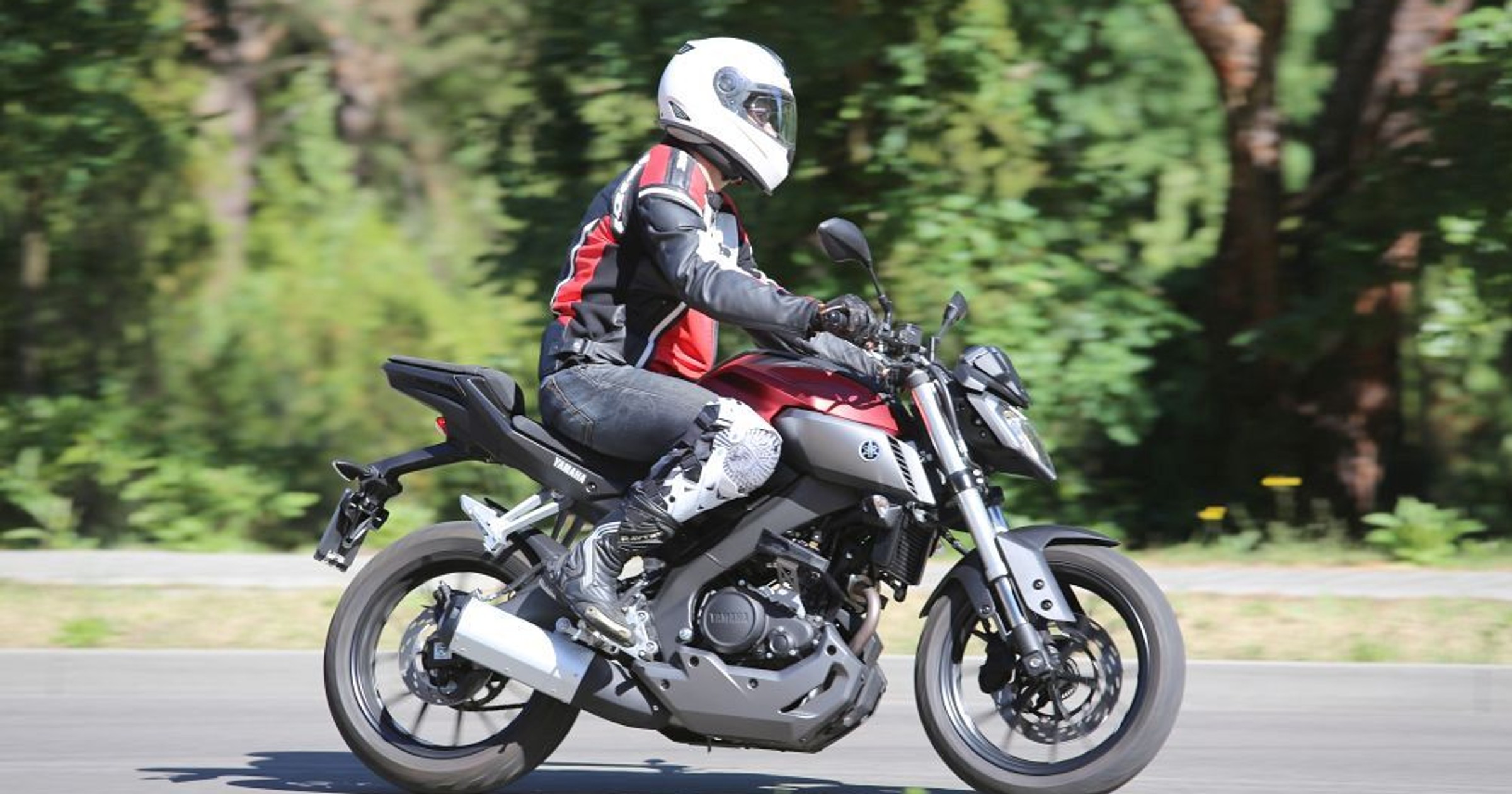 Rynek stodwudziestekpiątek cały cas ma się dobrze. Na zdjęciu Yamaha MT-125