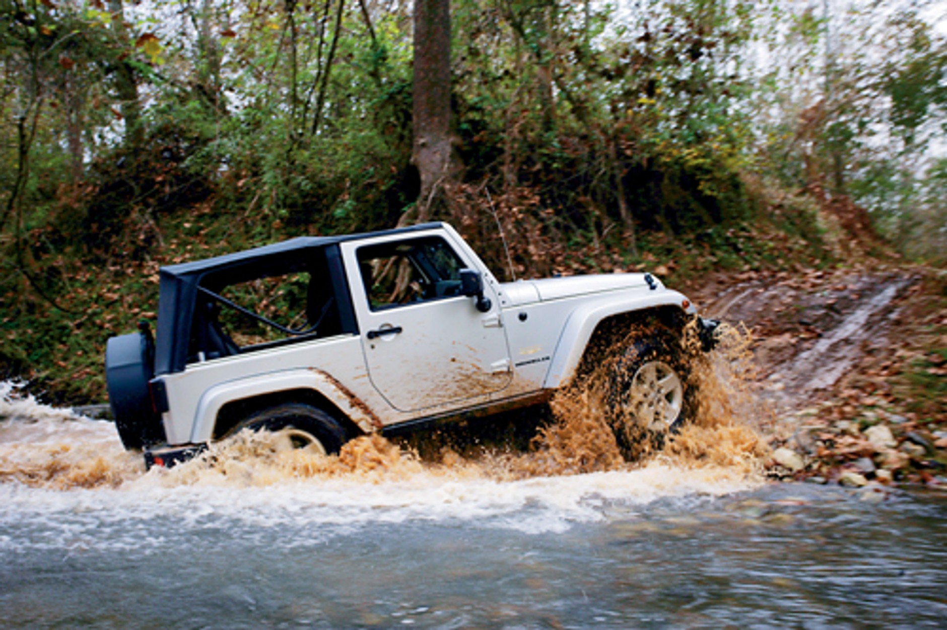 Szkoła 4x4 - Jazda po wodzie.