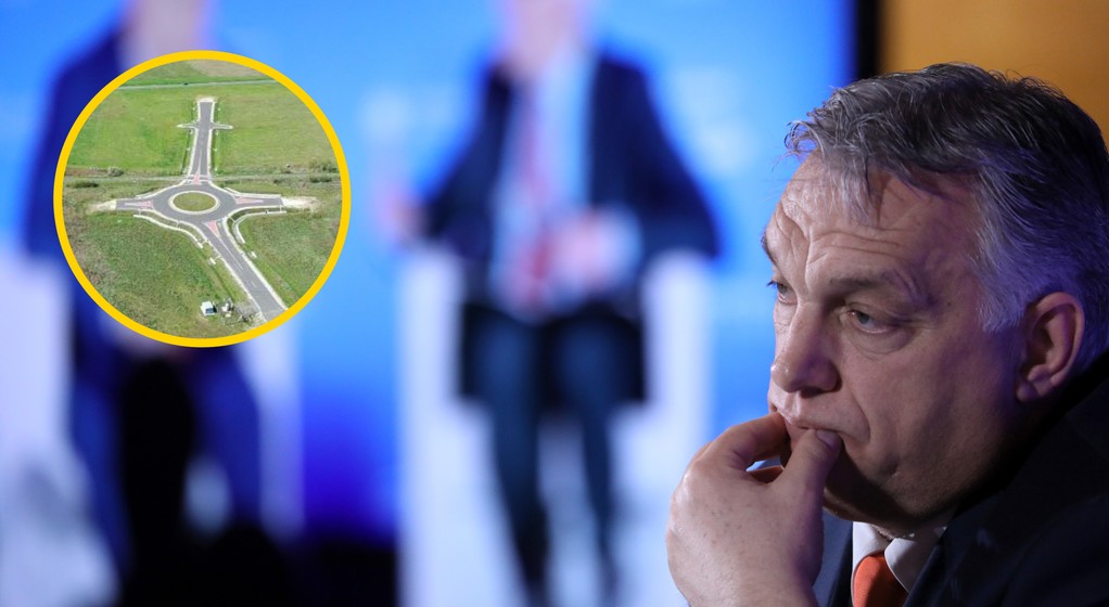 Orban zbudował rondo. Kosztowało 5 mln zł, a prowadzi donikąd