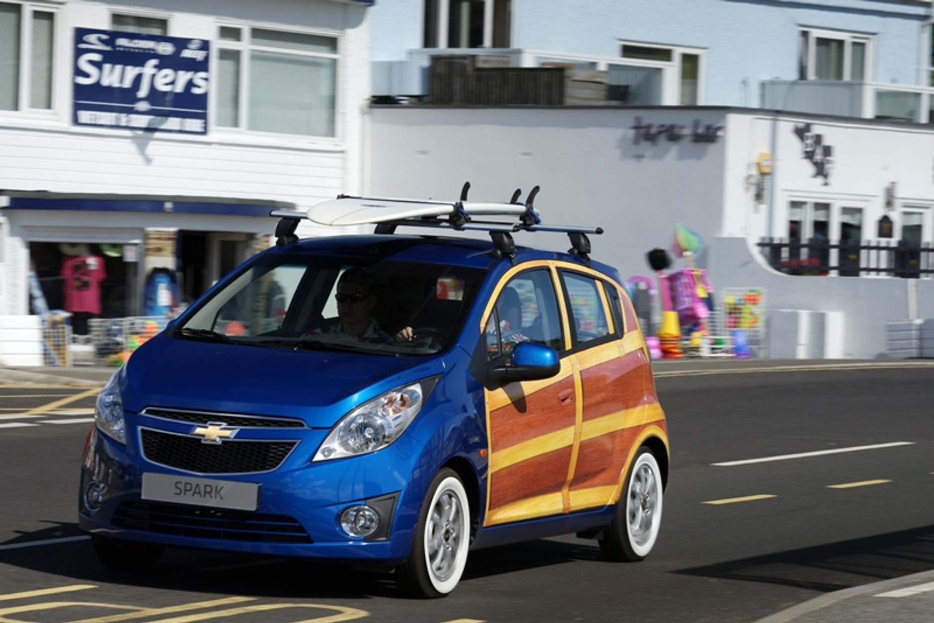 Chevrolet Spark Woody – drewniany czad
