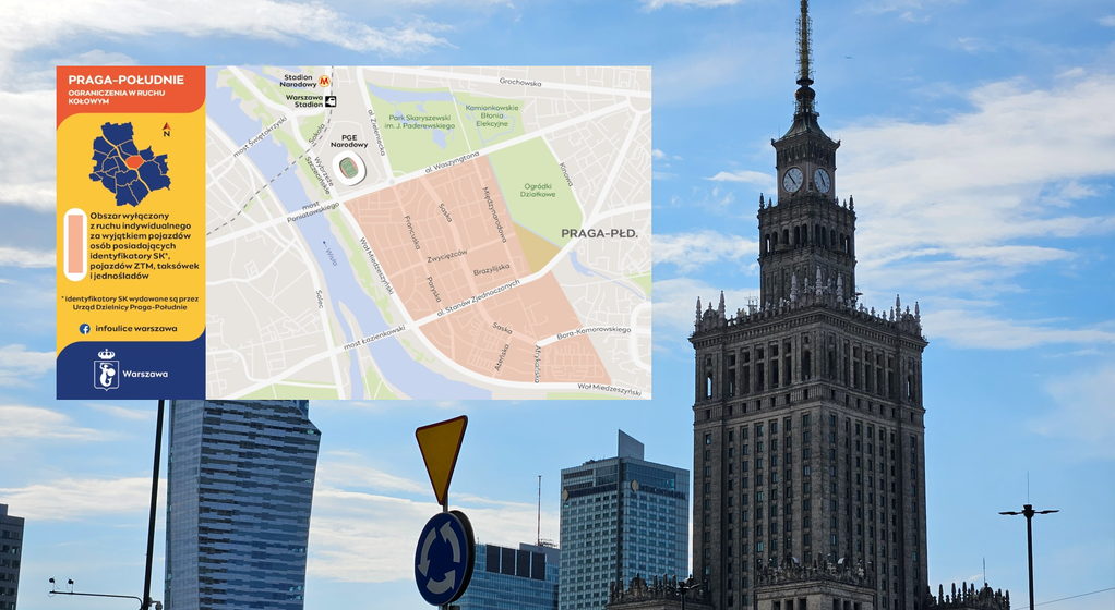 Warszawa utrudnienia 15.10.2024