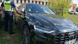 Luksusowe Audi na niemieckich tablicach pędziło ekspresówką. Skończyło się aresztem [WIDEO]