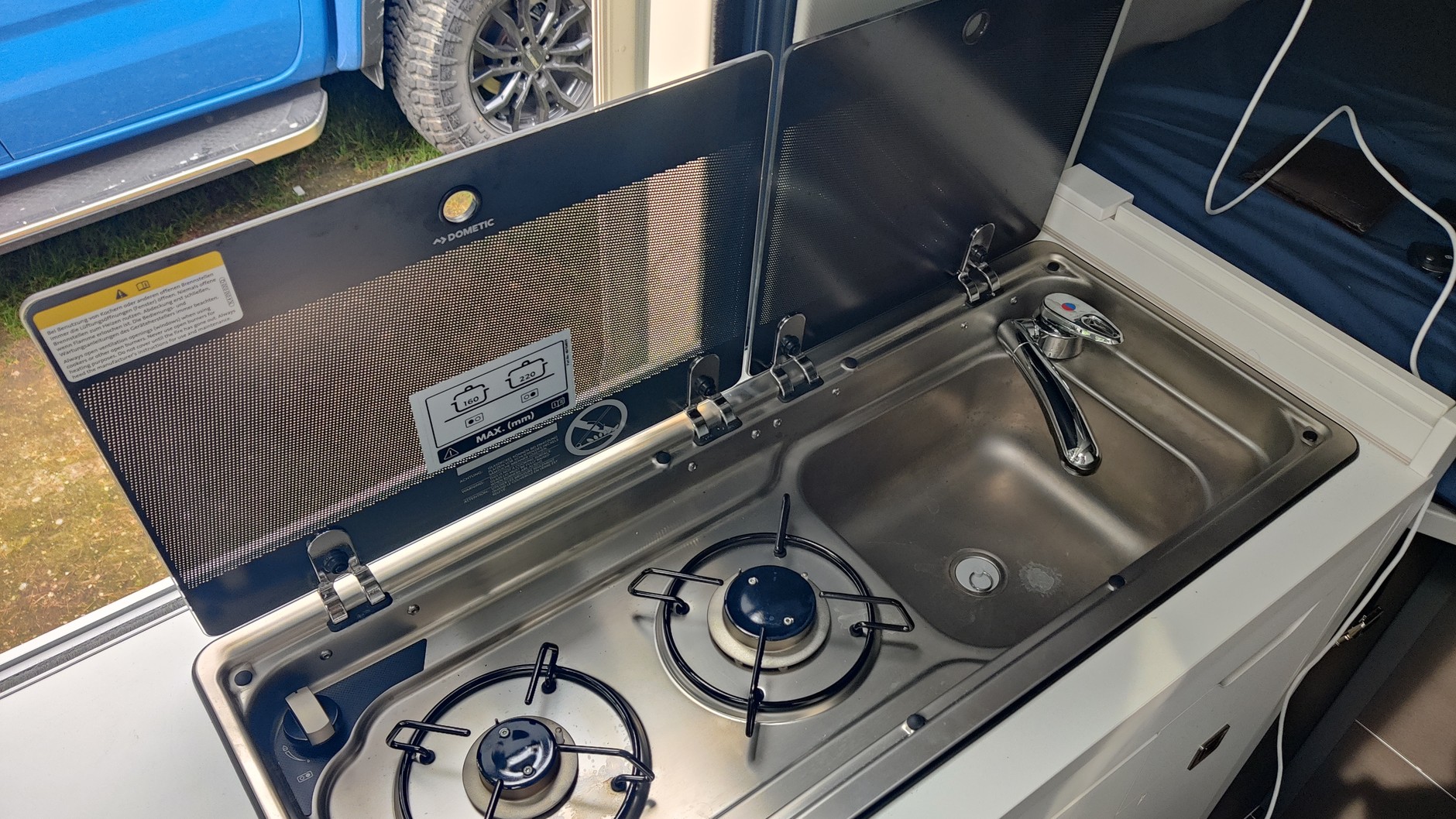 Volkswagen Amarok i Grand California na włoskich wakacjach