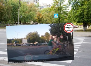 Kierowca zwrócił uwagę rowerzystom i wybuchła awantura. "Mamy zielone, to jedziemy" [Nagranie]