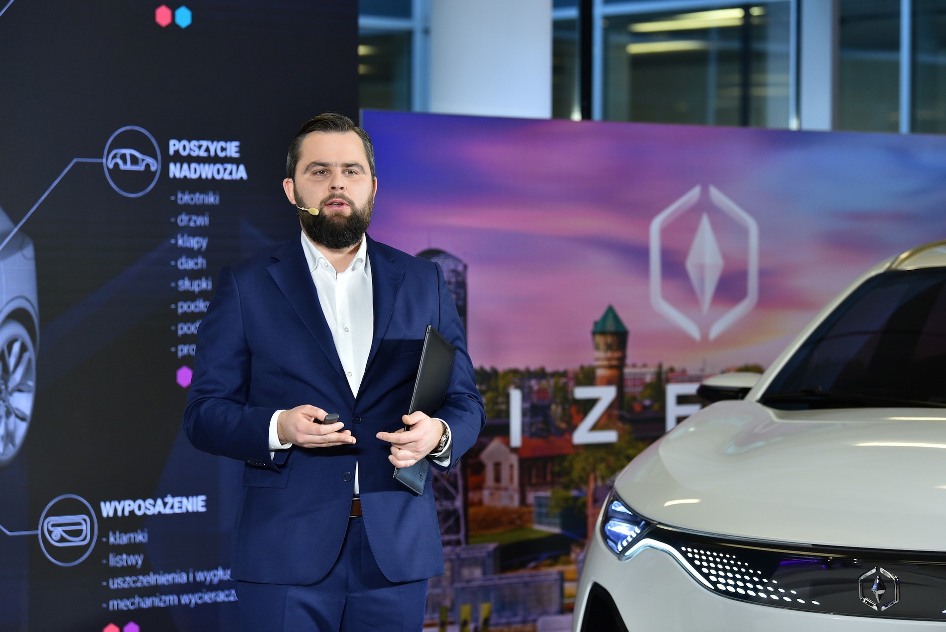 Izera: ogłoszenie lokalizacji fabryki