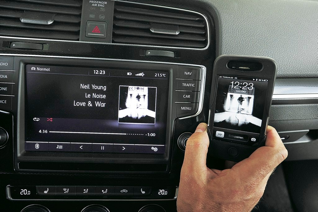 VW Golf 2.0 TDI GTD, multimedia