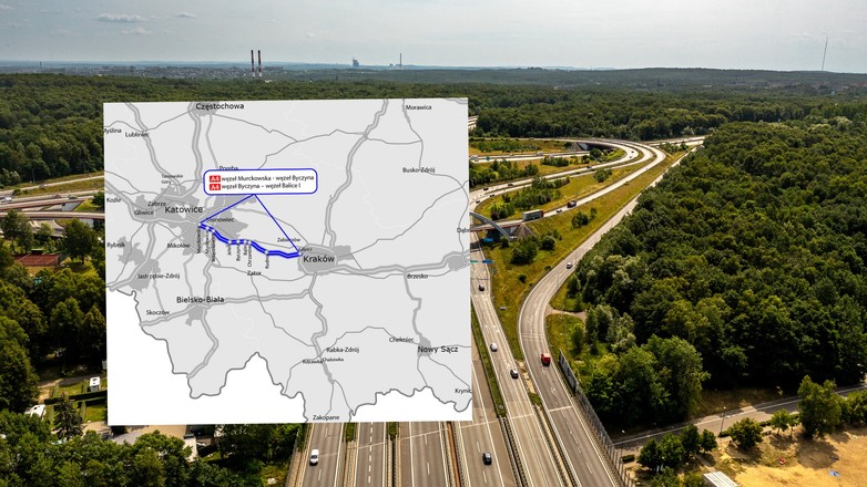 Już wkrótce kierowców czekają zmiany na autostradzie A4 Katowice — Kraków
