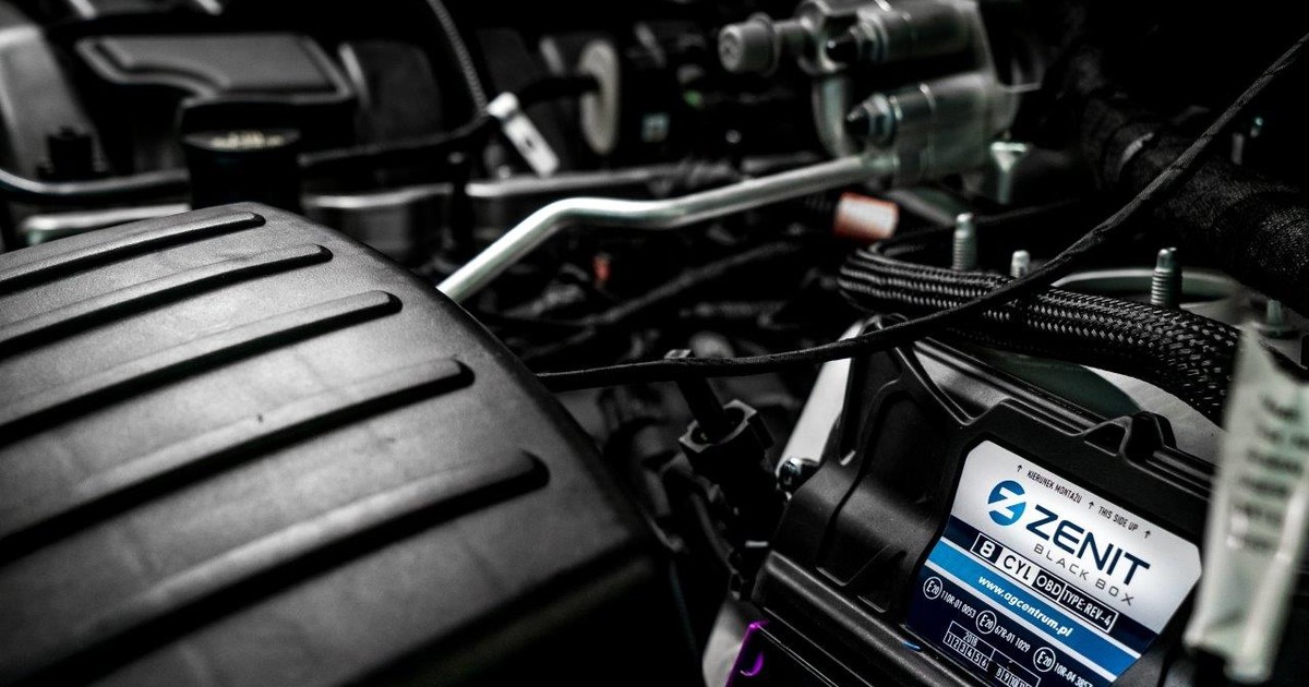 Instalacja LPB Zenit Black Box w aucie Dodge Durango