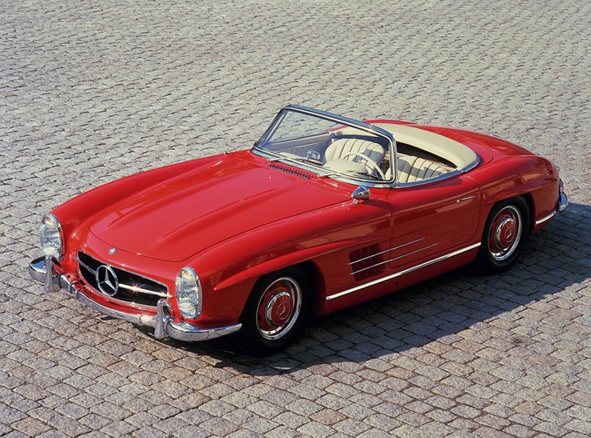 Mercedes 300SL na zdjęciach