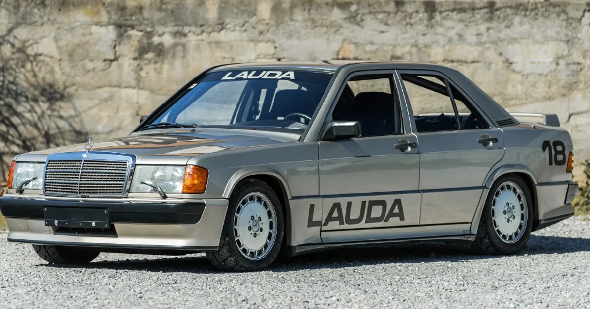 Mercedes 190 E 2.3 16 Laudy na aukcji Sotheby's