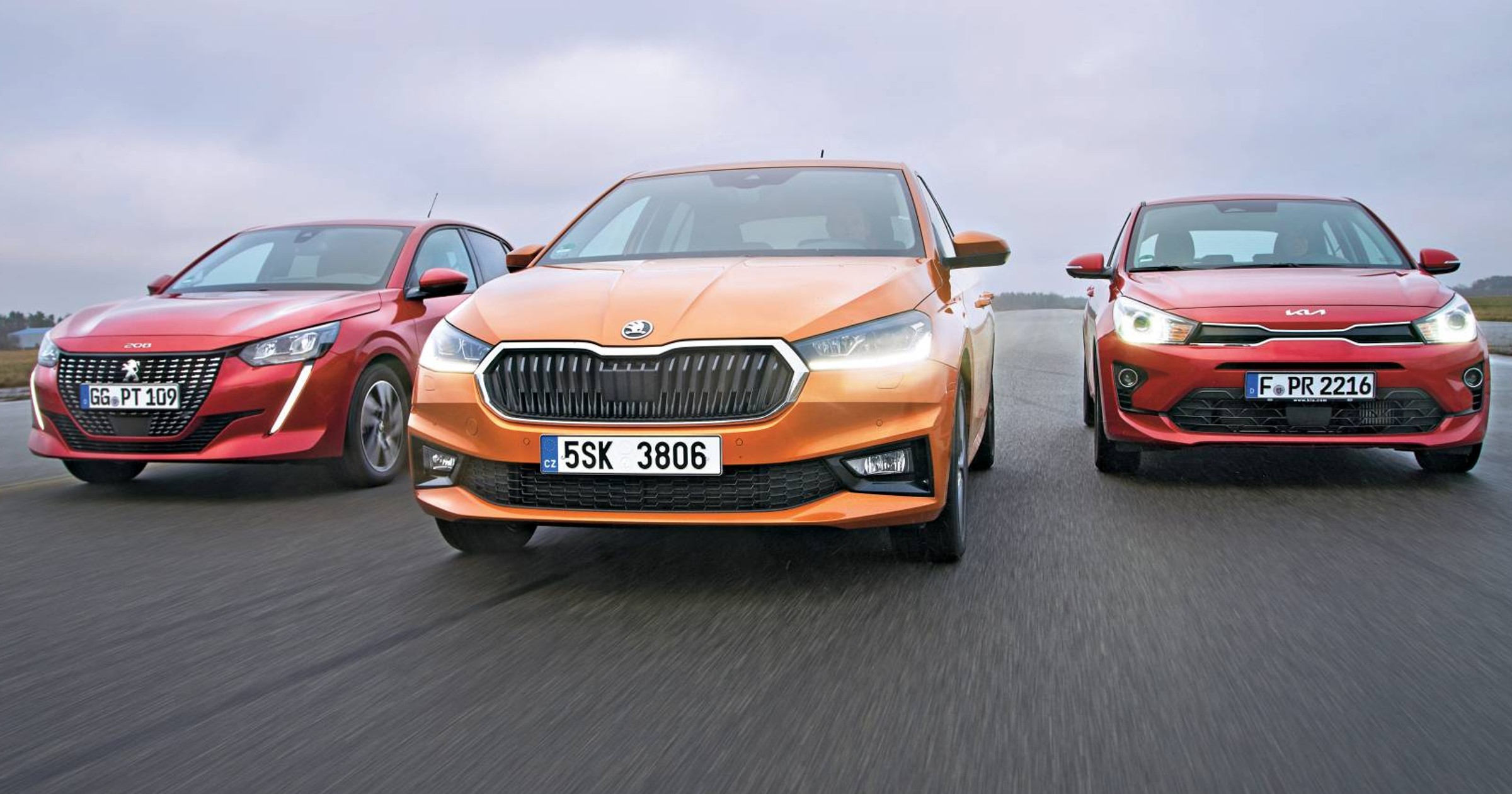 Skoda Fabia kontra Peugeot 208 i Kia Rio - segment B zawsze na czasie