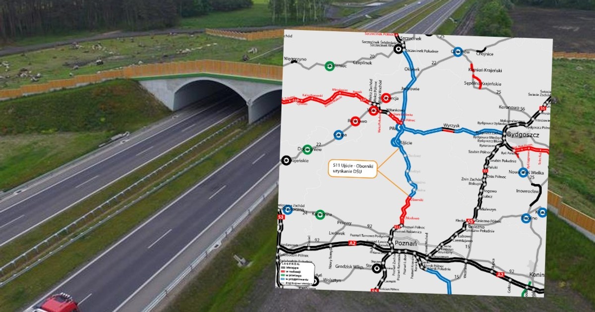 Zielone światło dla kolejnego odcinka S11 w woj. wielkopolskim
