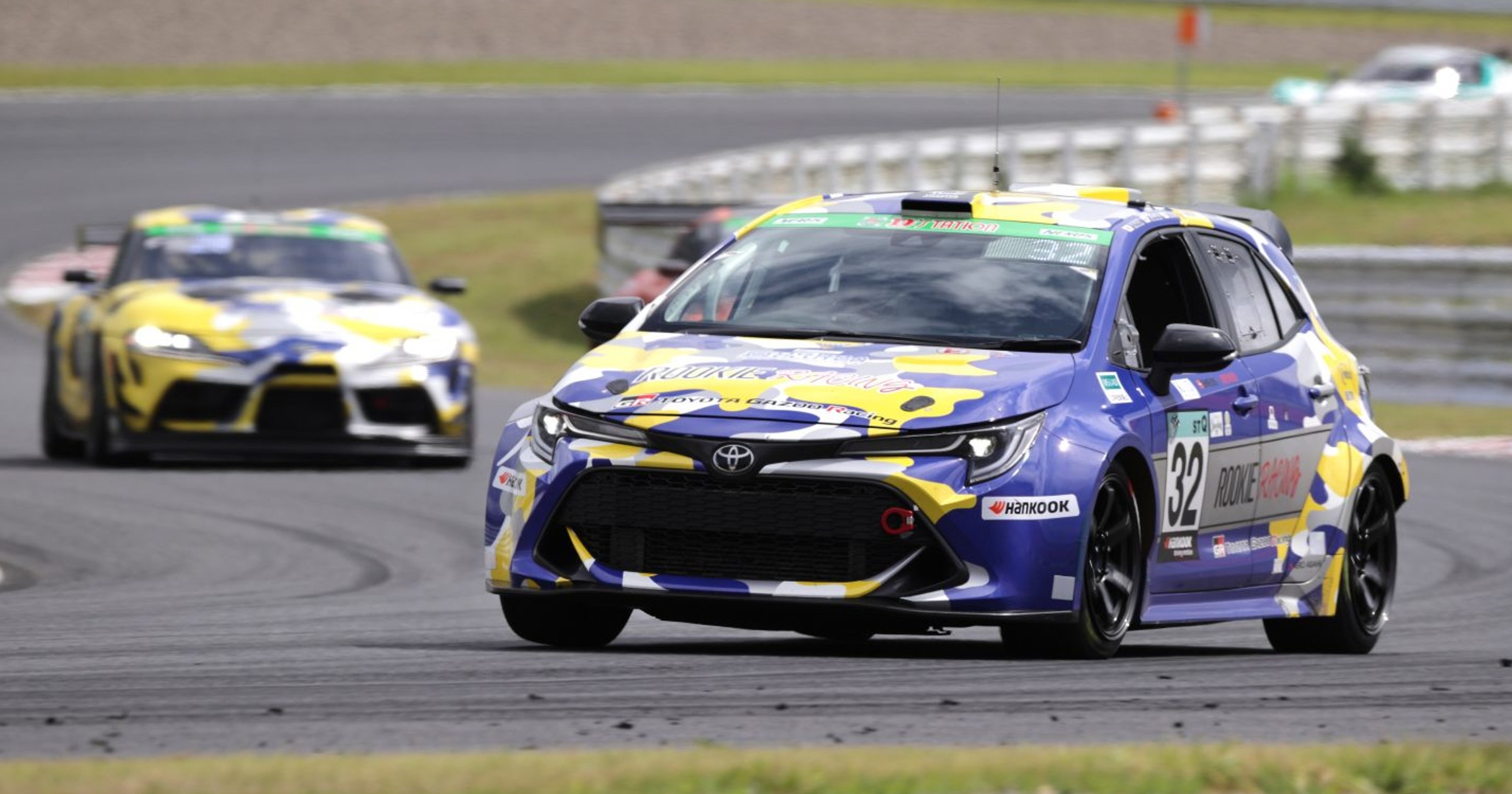 Wyścigowa Toyota Corolla od Gazoo Racing zasilana wodorem