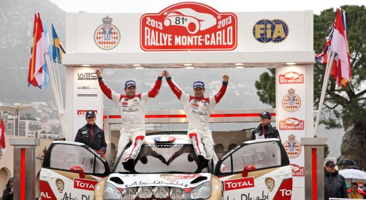 Rajd Monte-Carlo 2013 dla  Citroëna
