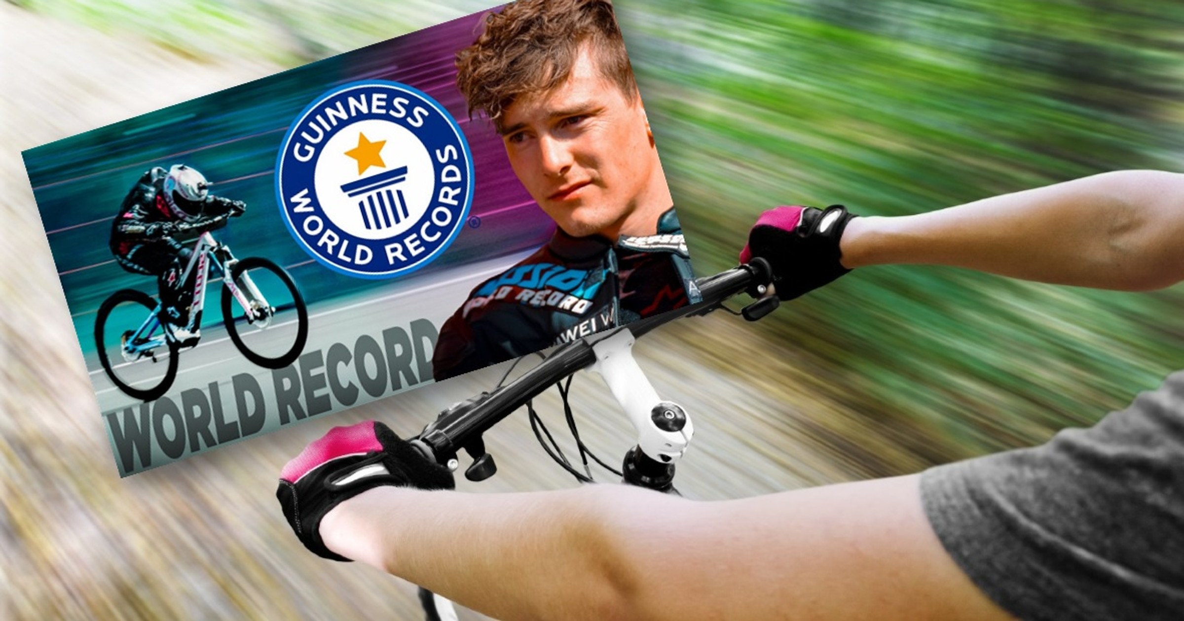 Rekord prędkości na rowerze. Elias Schwärzler pędził 272 km/h