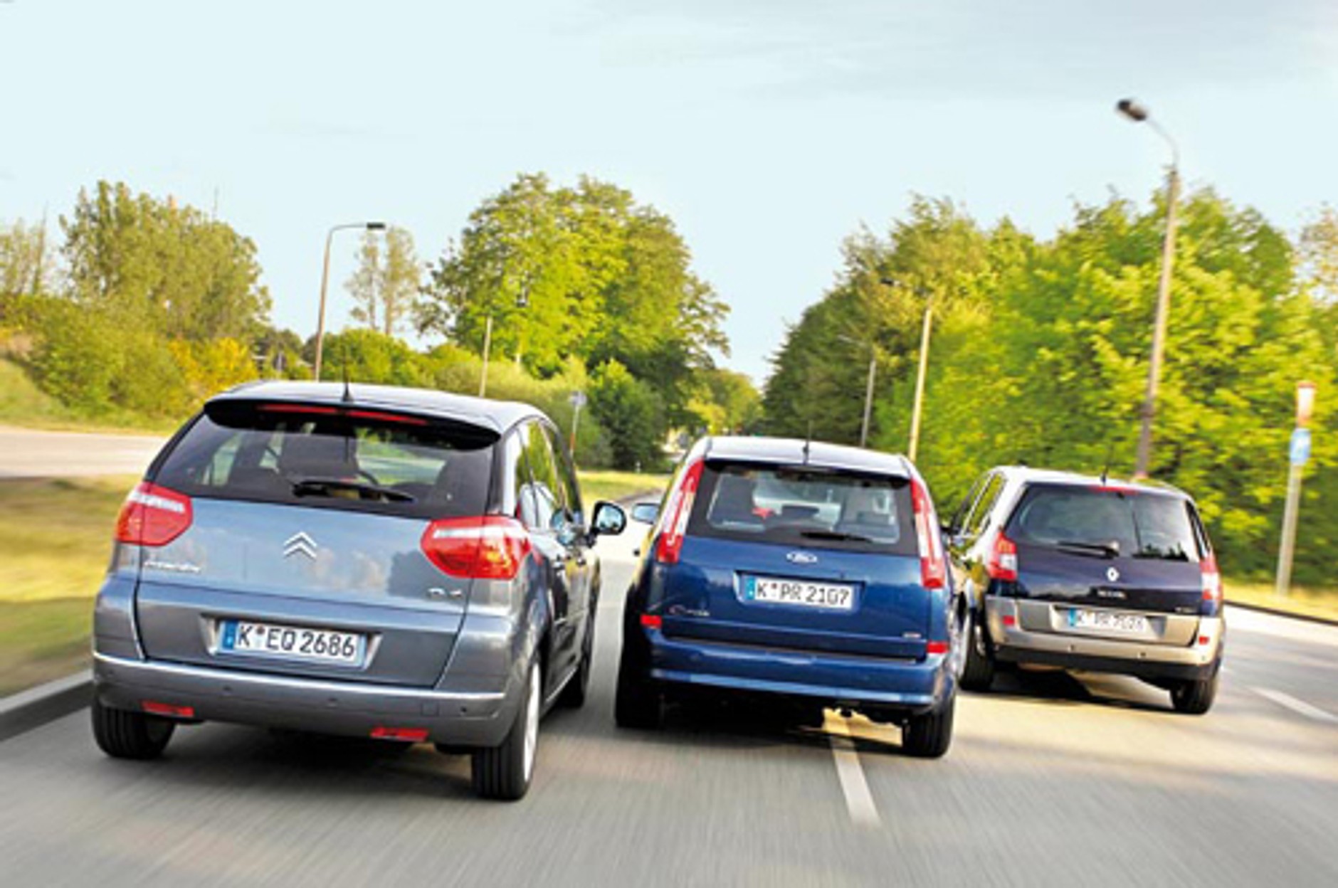 Renault Scenic, Citroen C4 Picasso, Ford C-Max - Sztuka nowoczesna czy klasyczna?