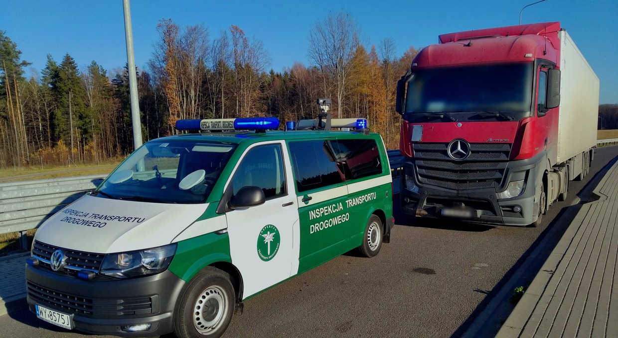 To miała być zwykła kontrola. Zatrzymano "naczepę widmo"
