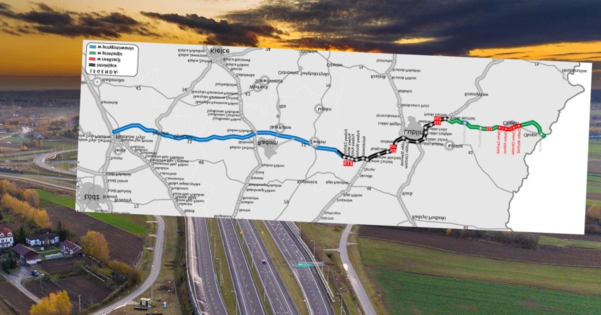 Droga ekspresowa S12 połączy centralną Polskę z przejściem granicznym z Ukrainą w Dorohusku