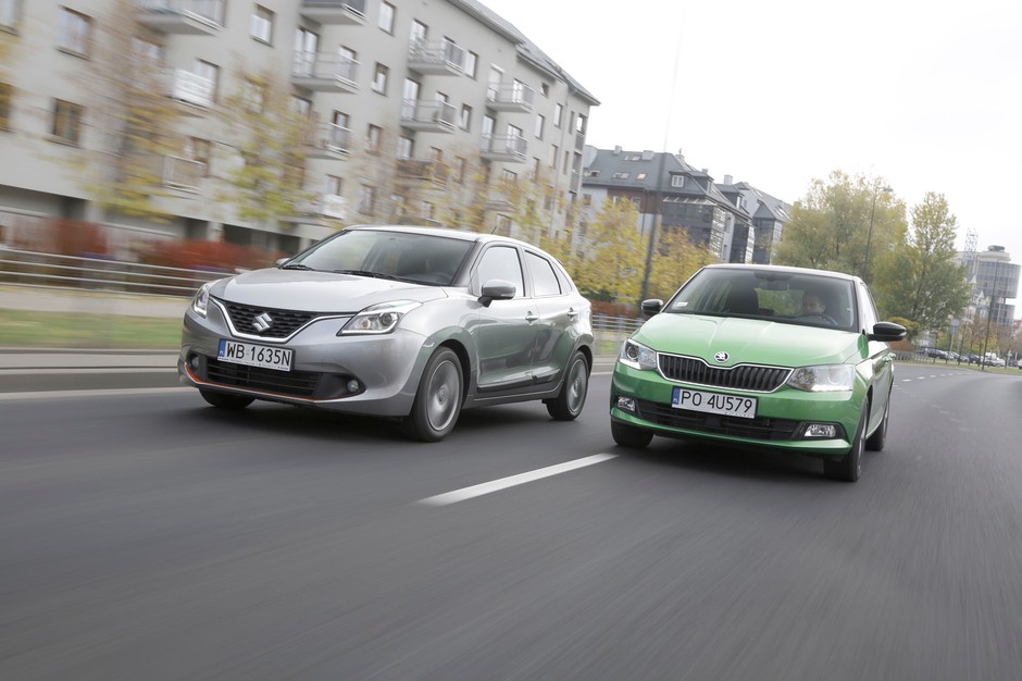 Skoda Fabia 1.2 TSI kontra Suzuki Baleno 1.0 Boosterjet - kto tu jest bez szans?
