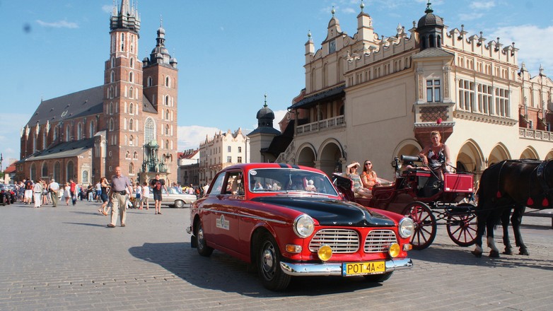 Zlot klasyków w Krakowie