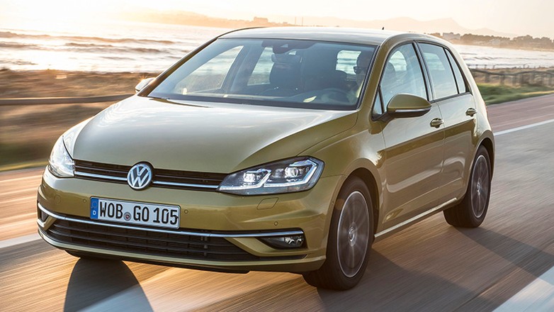 VW Golf po face liftingu