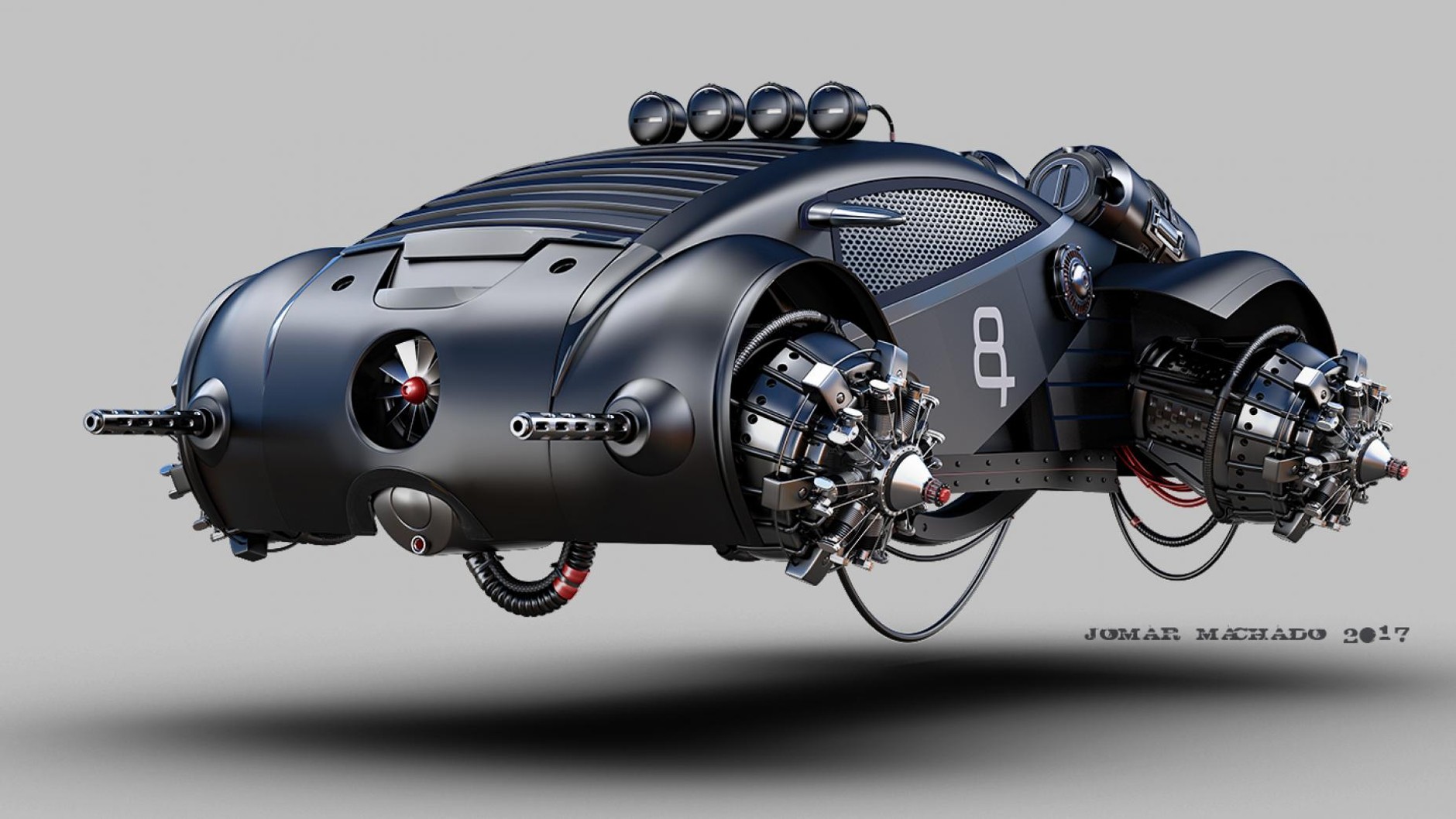 Wizje postapokaliptycznych samochodów