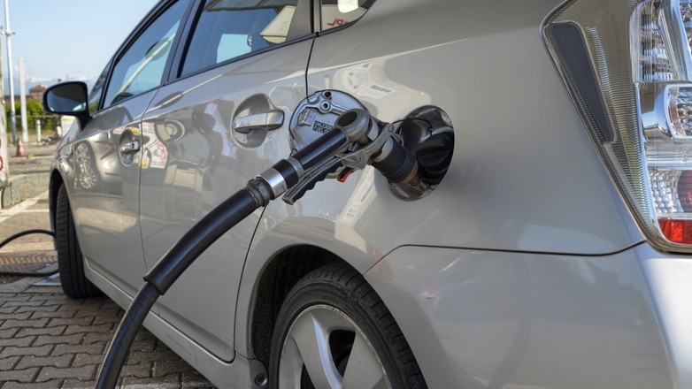 Tankowanie LPG Prius