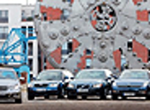 Mercedes E, Volvo S80, Skoda Superb, Citroen C6 - Wielka czwórka