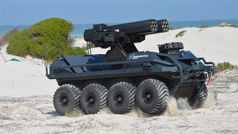 Rheinmetall Mission Master SP Fire Support