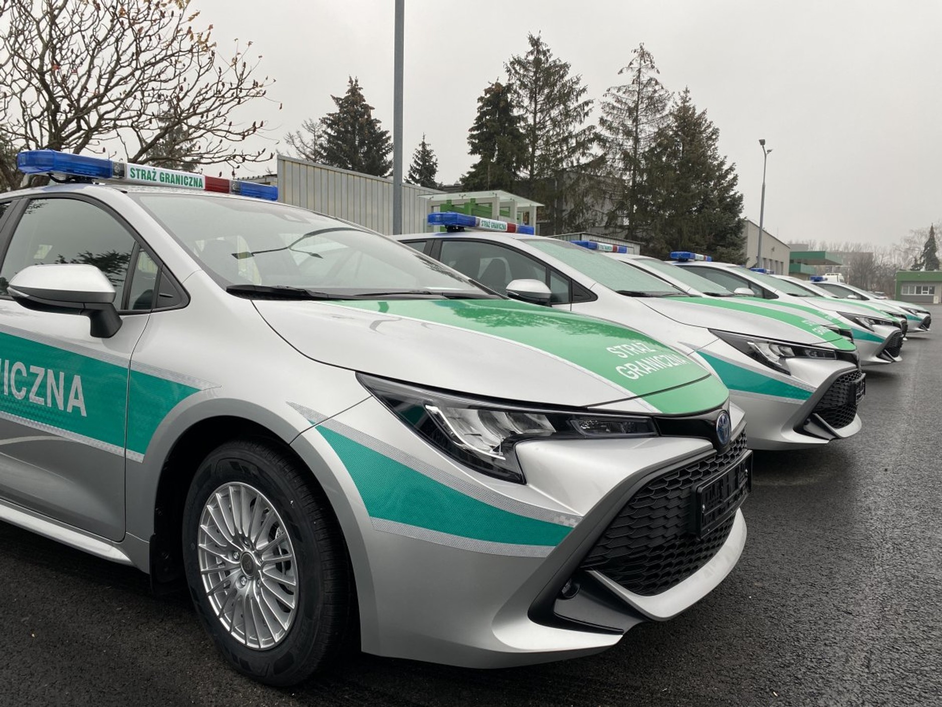 Pojazdy straży granicznej