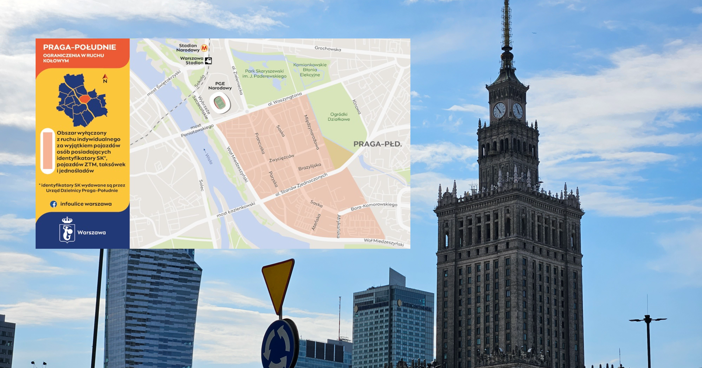 Warszawa utrudnienia 15.10.2024